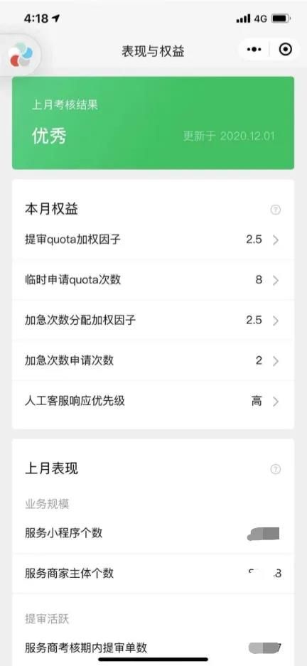 做到这些的服务商，可以让小程序加急审核